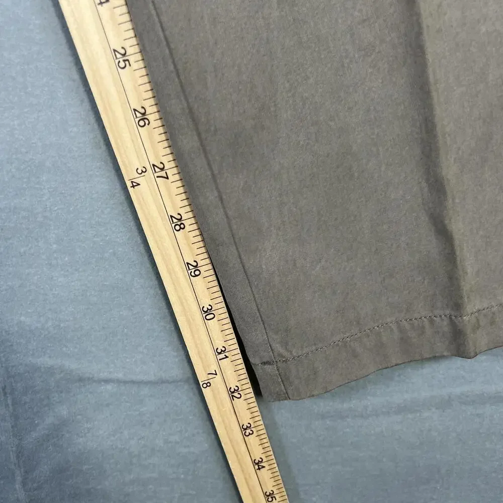 Tommy Bahama Relax Pants Mens 34 Brown Silk Blend Cargo Utility Fishing